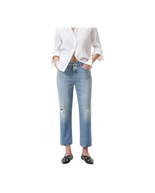 Closed Rechte Jeans in het Blue