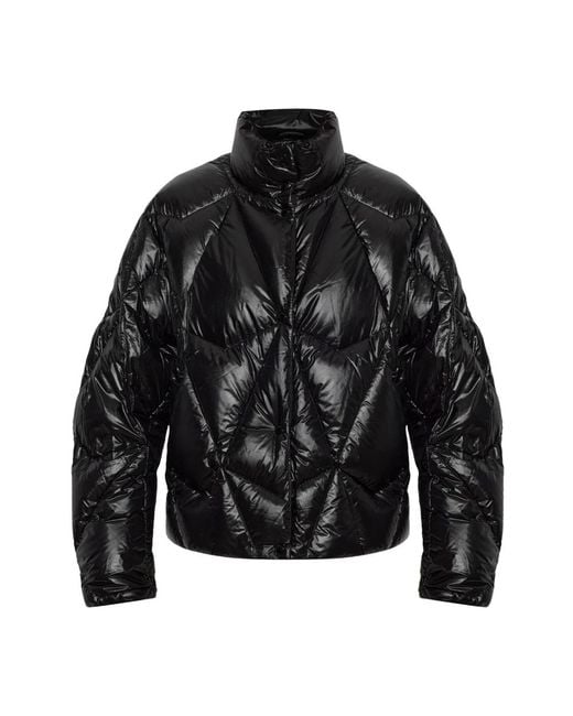 Moose Knuckles Black Daunenjacke Mit Patch