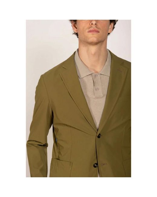 Mason's Da Vinci Tech Dynamic Blazer in het Green voor heren