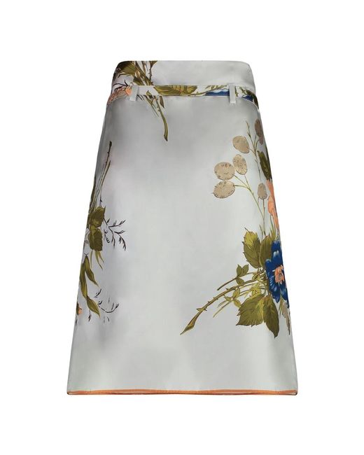 Prada Multicolor Midi Skirts