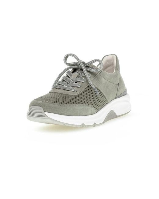 Gabor Rollingsoft Walking Sneaker in het Green