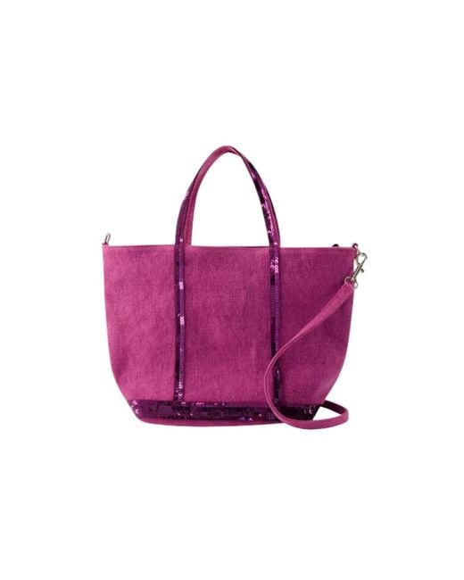 Vanessa Bruno Purple Tote Bags