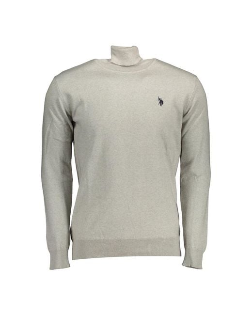 U.S. POLO ASSN. Gray Turtlenecks for men