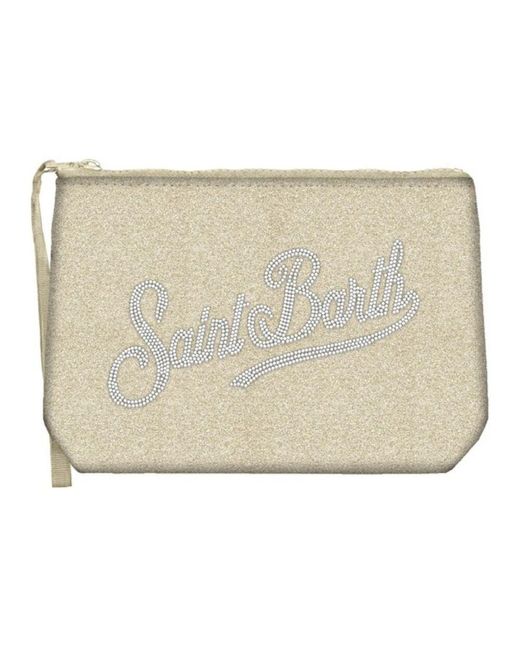 Mc2 Saint Barth Natural Goldene Taschen Kollektion