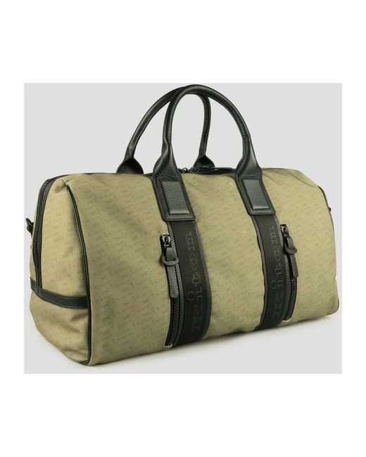 Kiton Green Weekend Bags for men