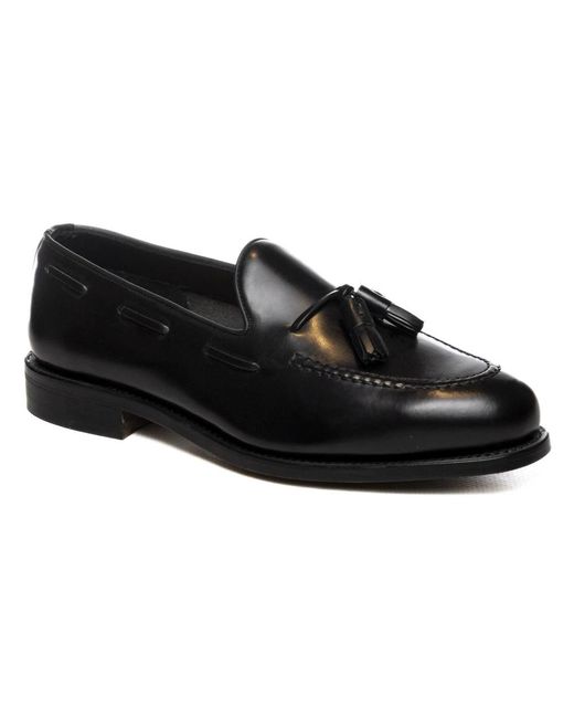 BERWICK  1707 Black Boat Shoes for men