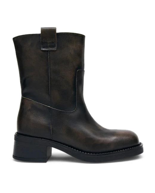 Alohas Black Ankle Boots