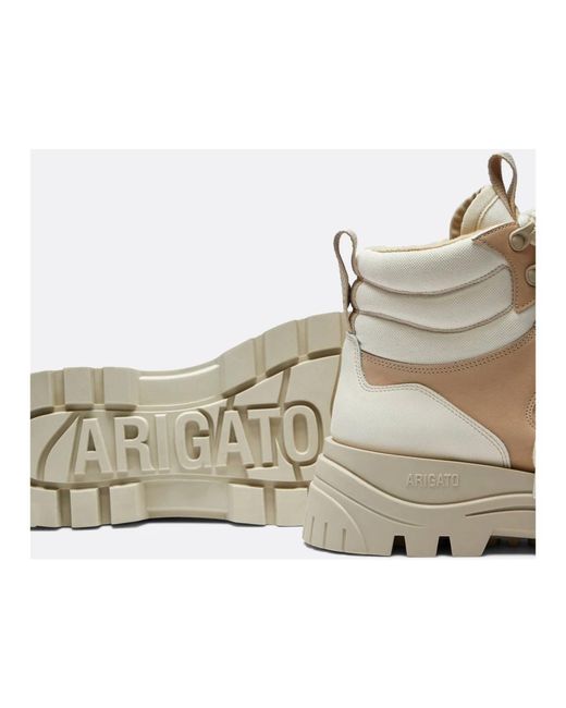 Axel Arigato Lace-Up Boots in het Natural voor heren