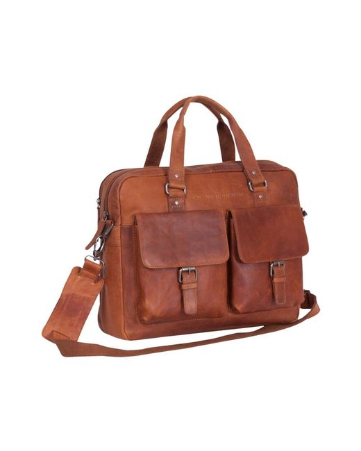 The Chesterfield Brand Stijlvolle Laptoptassen &Amp; Hoezen in het Brown