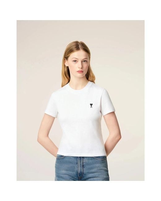 AMI White T-Shirts