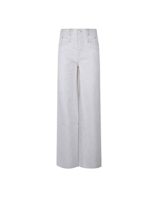 Isabel Marant Gray Wide Trousers
