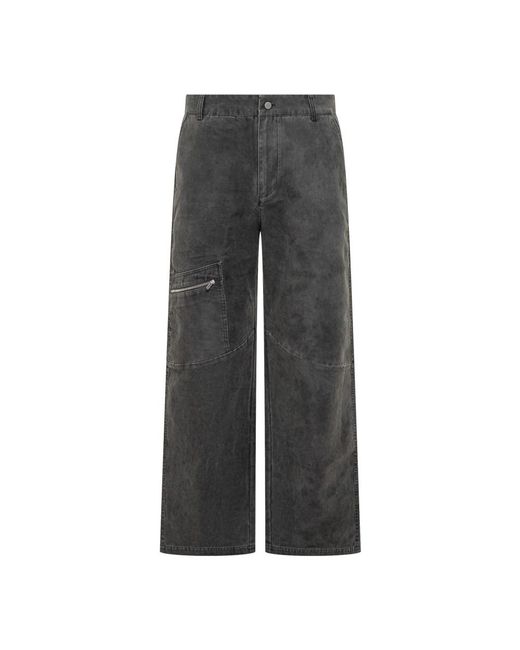 Represent Jeans ,Zwart ,Katoen Cotton Workwear Pant in het Gray voor heren
