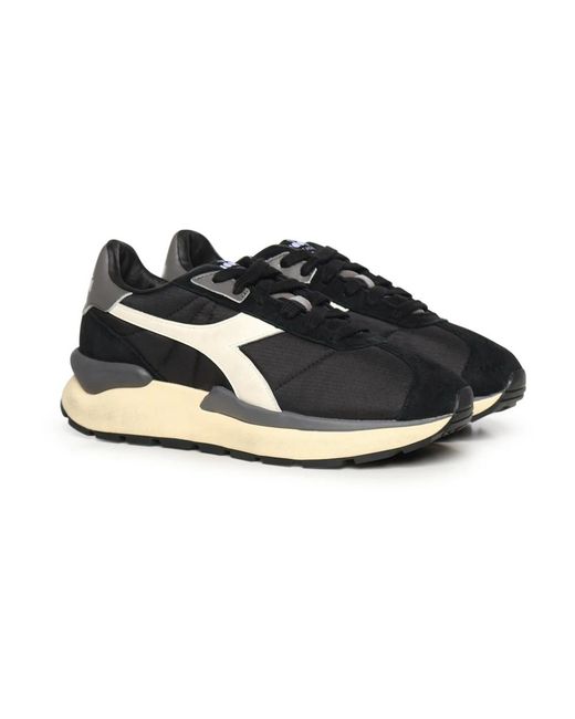 Diadora Black Sneakers for men