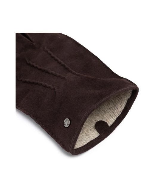 Gloves di Gianni Chiarini in Black da Uomo