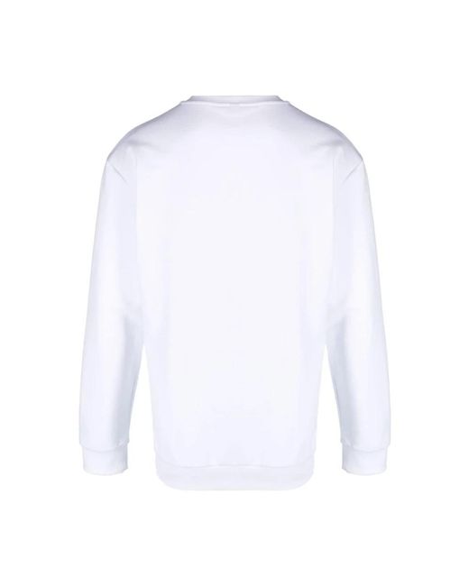 Moschino White Sweatshirts for men