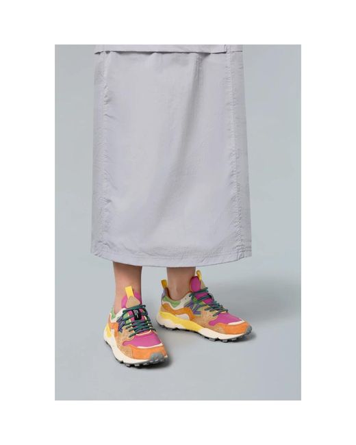 Flower Mountain Blue Sneakers
