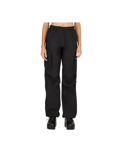 Wide Trousers di Coperni in Black