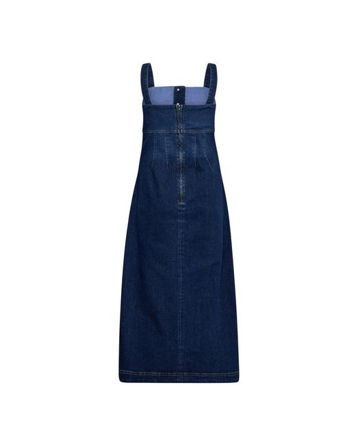 co'couture Blue Midi Dresses