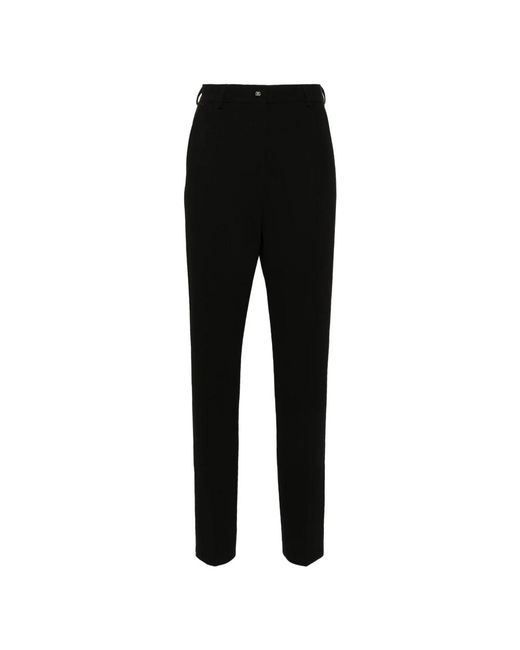 Dolce & Gabbana Black Slim-Fit Trousers