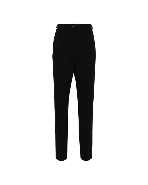Dolce & Gabbana Black Slim-Fit Trousers