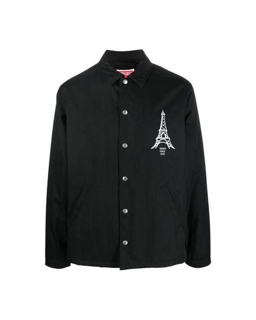 KENZO Black Casual Shirts for men