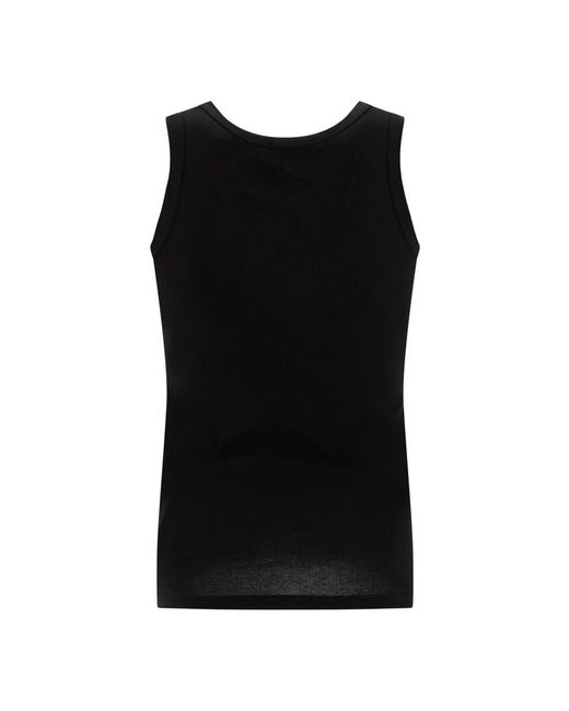 Alexander McQueen Black Sleeveless Tops for men