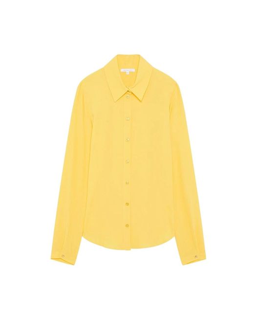Patrizia Pepe Yellow Shirts