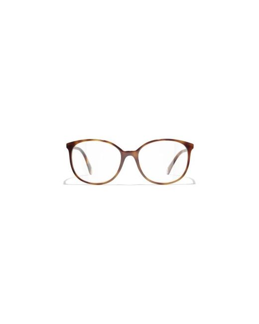 Chanel Optical Frame in het Metallic