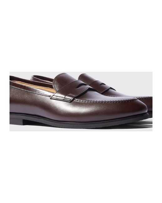 Scarosso Brown Loafers for men