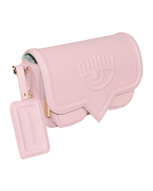 Chiara Ferragni Pink Stilvolle taschen für modebegeisterte