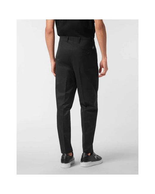 Chinos Philipp Plein de hombre de color Black
