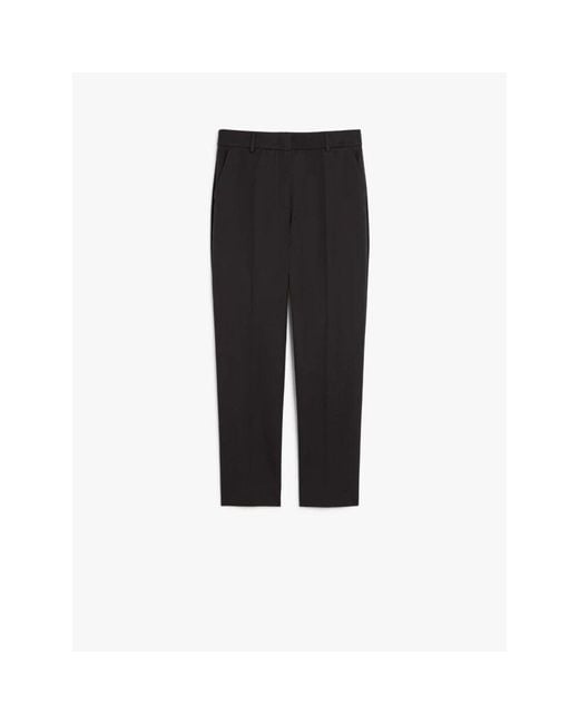 Cropped Trousers Weekend by Maxmara de color Black