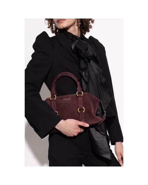 Alexander McQueen Purple Kleine Handtasche