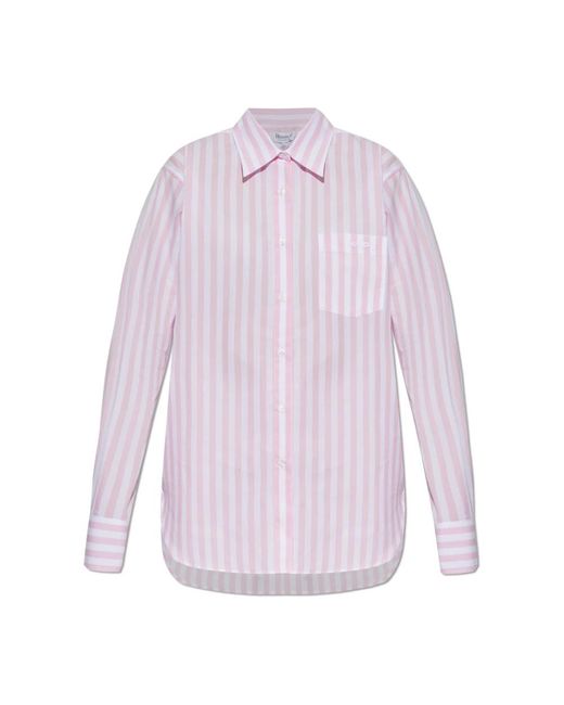 Hunza G Shirts in het Purple