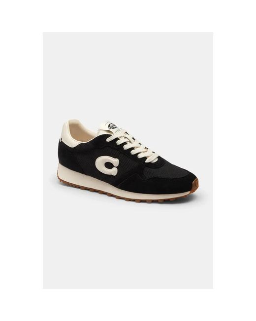 COACH Black Retro Runner