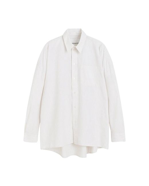 Birgitte Herskind Overhemden ,Wit ,Katoen Lex Shirt in het White