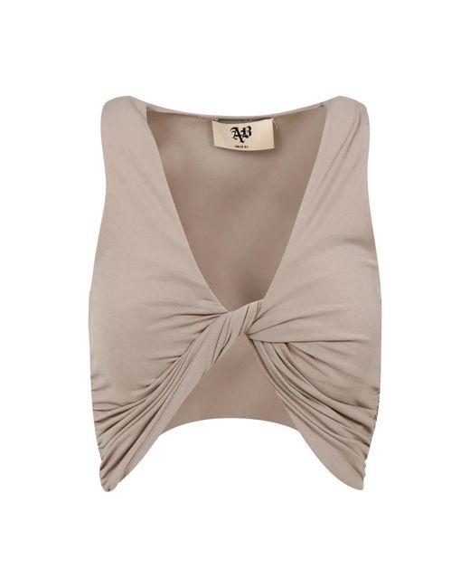 Sleeveless Tops Aniye By de color Brown