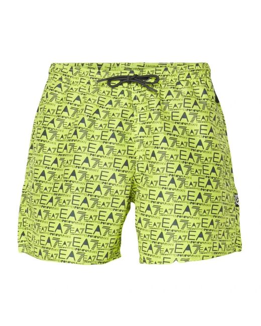 EA7 Green Beachwear for men