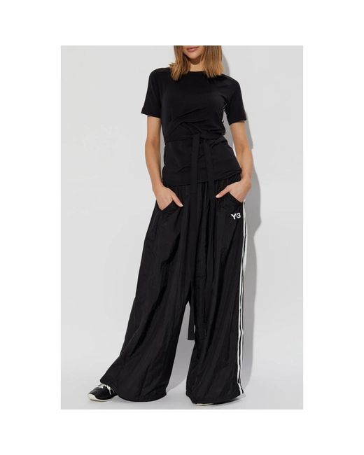 Y-3 Black T-Shirts