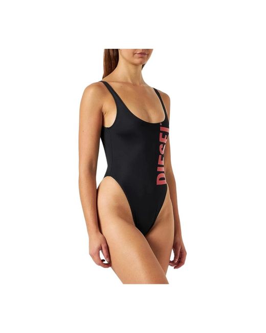 Swimwear > one-piece DIESEL en coloris Black