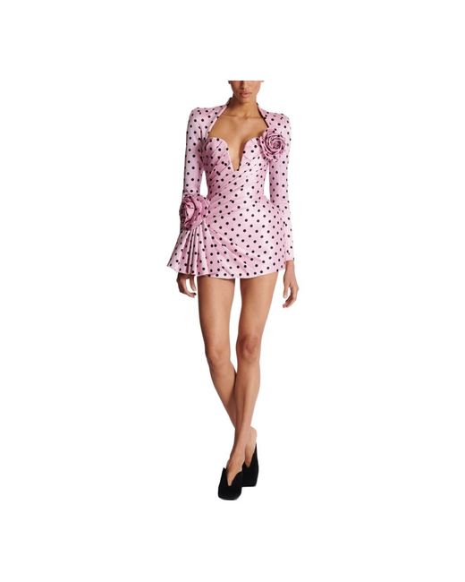 Balmain Party Dresses in het Pink