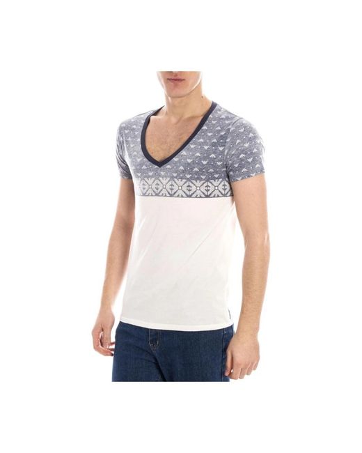 Armani Jeans Blue T-Shirts for men