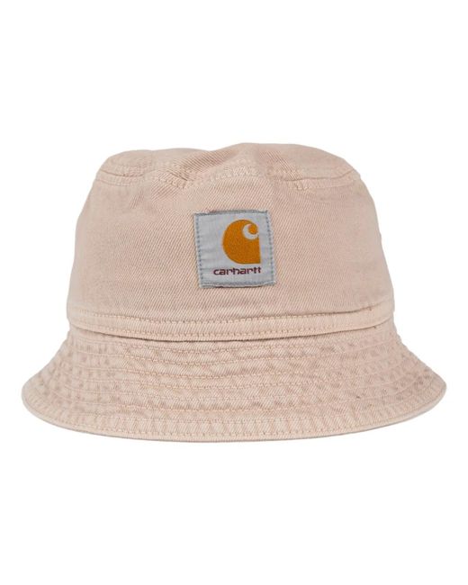 Pietra cotone garrison bucket hat di Carhartt in Natural