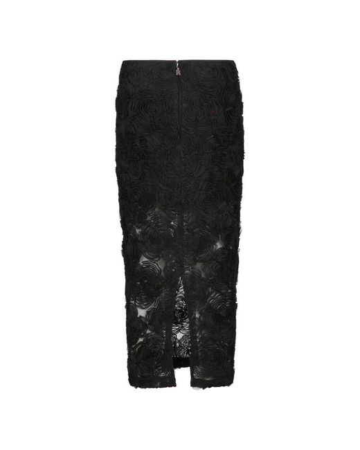 Midi Skirts di ROTATE BIRGER CHRISTENSEN in Black