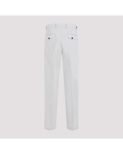 Trousers > straight trousers Dunhill pour homme en coloris White