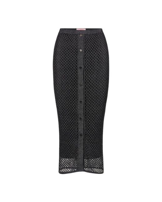 Midi Skirts Iceberg de color Black