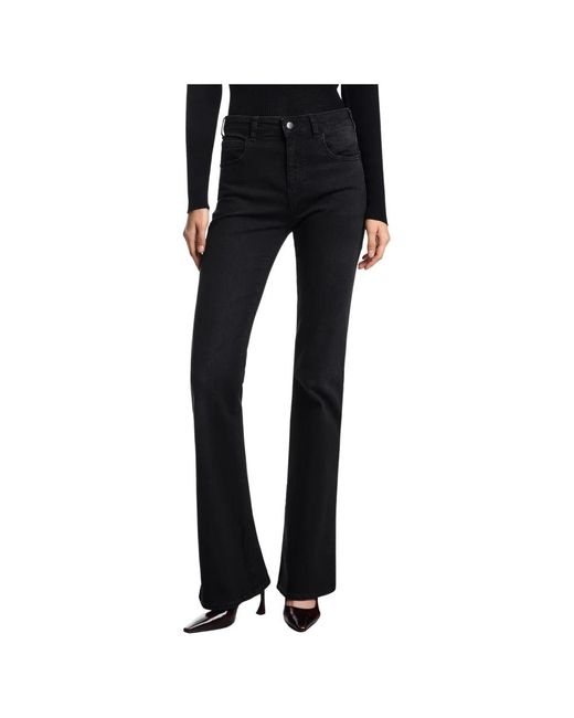 Emporio Armani Boot-Cut Jeans in het Black