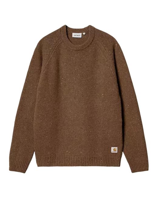 Carhartt Brown Speckled Tamarind Anglistic Sweater
