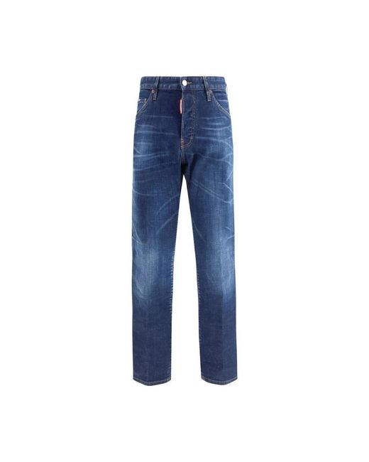 DSquared² Jeans ,Blauw ,Katoen The Teddy Jeans in het Blue voor heren