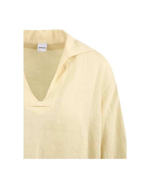 Blouses Aspesi de color Natural